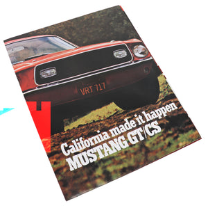 1968-1968 Ford Mustang GT & California Special Sales Brochure