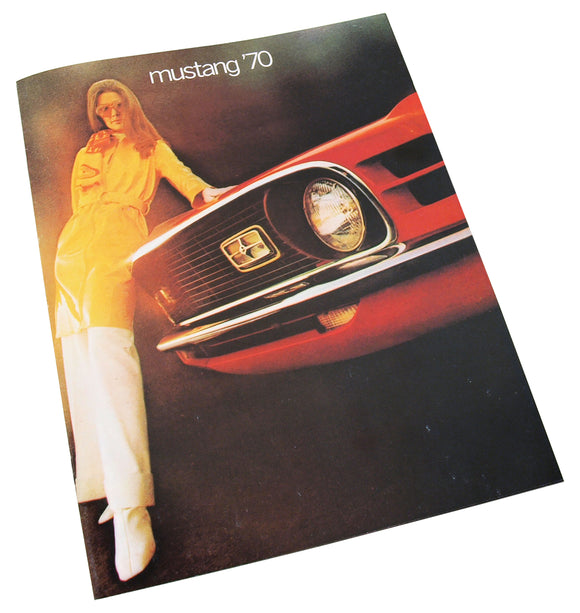 1970-1970 Ford Mustang Sales Brochure