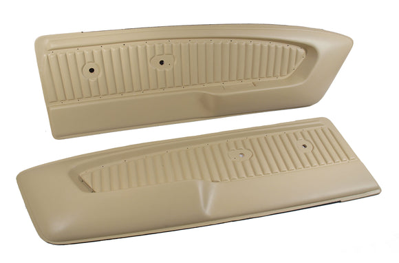 1964-1966 Ford Mustang Deluxe Door Panels - Parchment