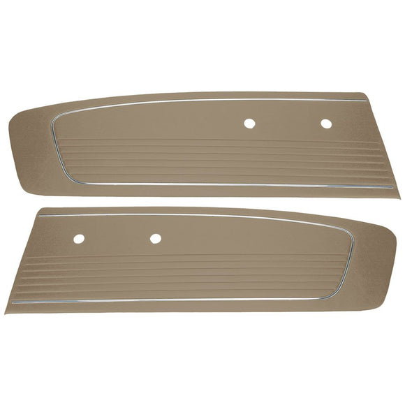 1966-1966 Ford Mustang Standard Door Panels - White