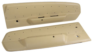 1967-1967 Ford Mustang Deluxe Door Panels - Parchment