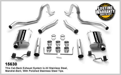 87-93 Mustang LX 5.0L Cat Back Kit