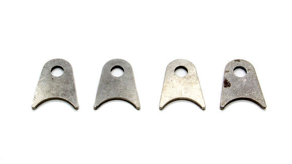 4130 Moly Chassis Tab - Flat - 3/8 Hole (4pk)