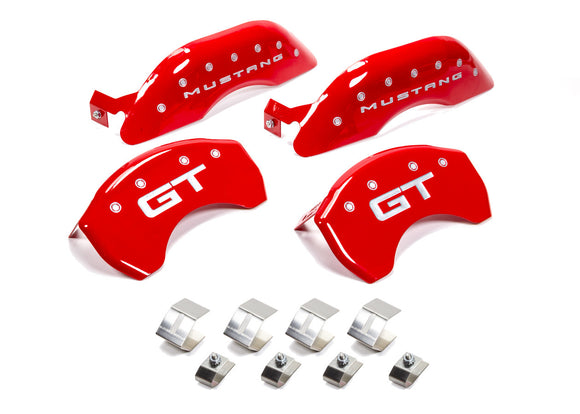 15-   Mustang Caliper Covers Red