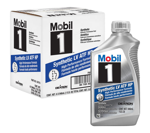 Mobil 1 Synthetic LV ATF HP Case 6 x 1 Quart