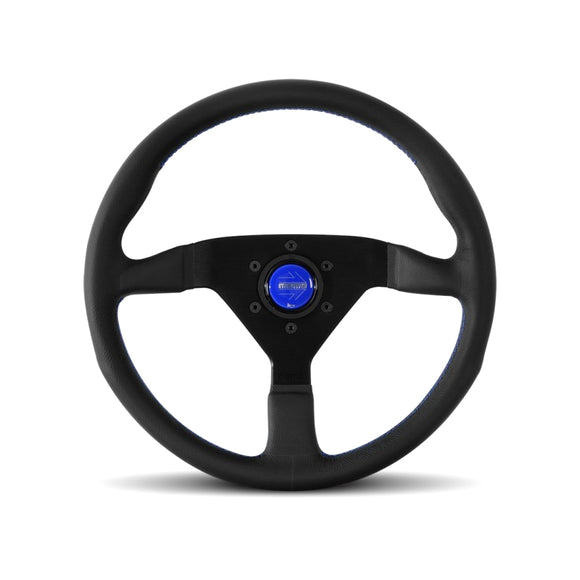 Monte Carlo 350 Steering Wheel Leather Blue Stich