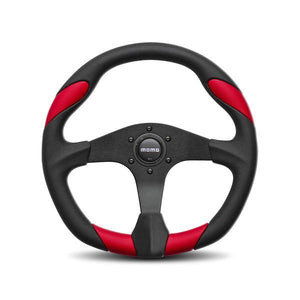 Quark Steering Wheel Polyurethane Red Insert