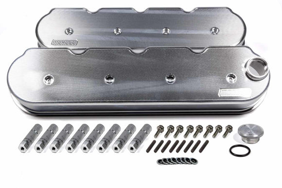 GM LS Billet Alm. Valve Covers 2.5in Tall