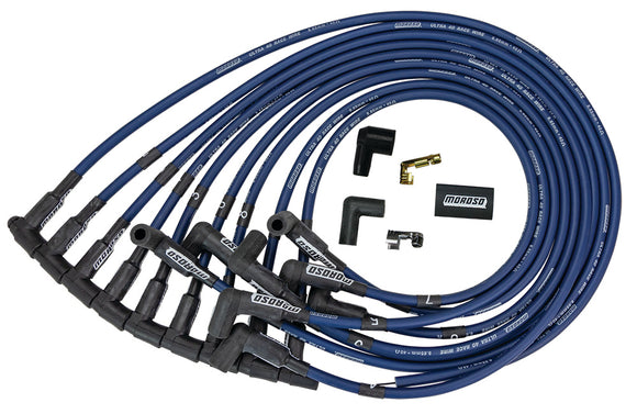 Ultra 40 Plug Wire Set BBC HEI - Blue