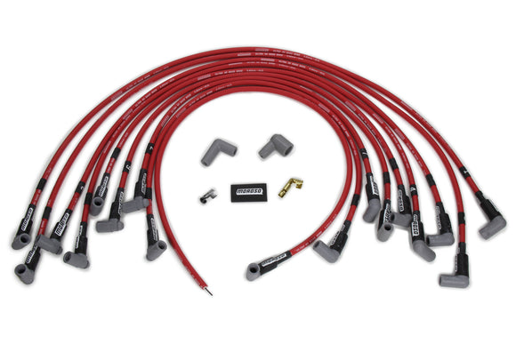 Ultra 40 Plug Wire Set BBC HEI - Red