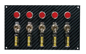 Fiber Design Switch Panel - Black/Black