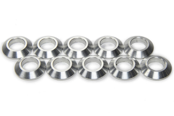 1in Cone Spacer 10 pack Aluminum - Plain