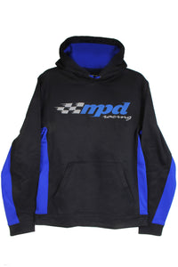 MPD Sport-Tek Black/Blue Sweatshirt Large