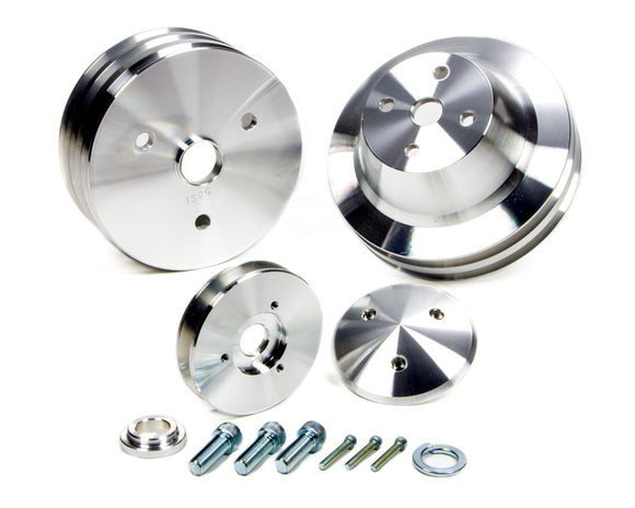 Corvette 3 Pc Pulley Set