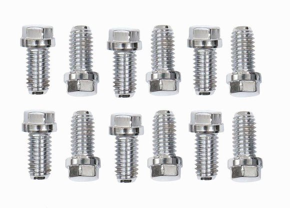 304 S/S Header Bolt Kit Hex Head 3/8-16x3/4