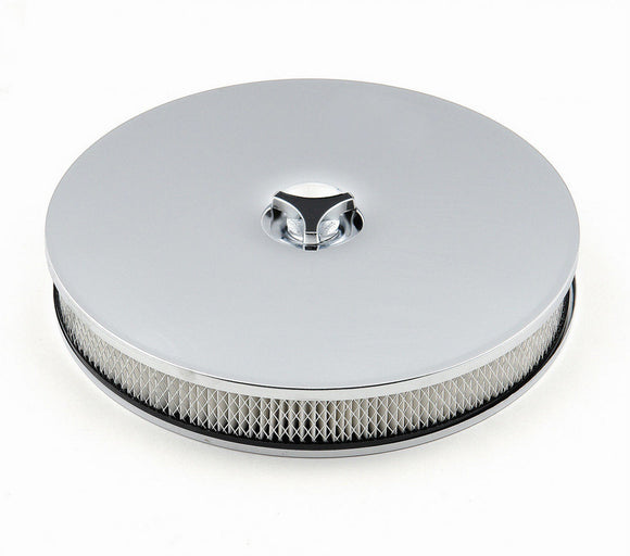 14in Chrome Air Cleaner