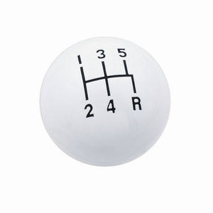 Classic Shifter Knob 5 Speed White