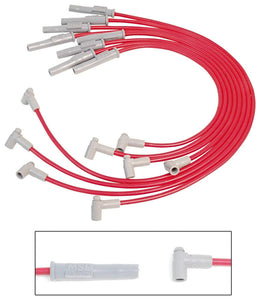 8.5MM Spark Plug Wire Set - Red