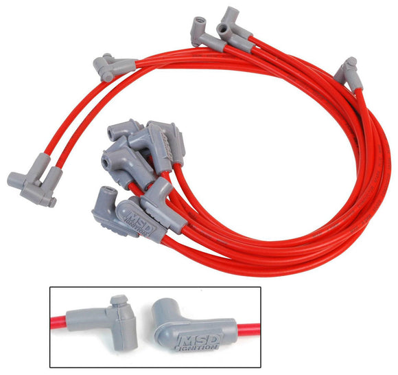 8.5MM Spark Plug Wire Set - Red