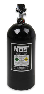 NOS Bottle 10lb w/Super Hi-Flo Valve -  Black