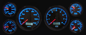 Gauge Kit GM Truck 88-94 F/S Perf II White