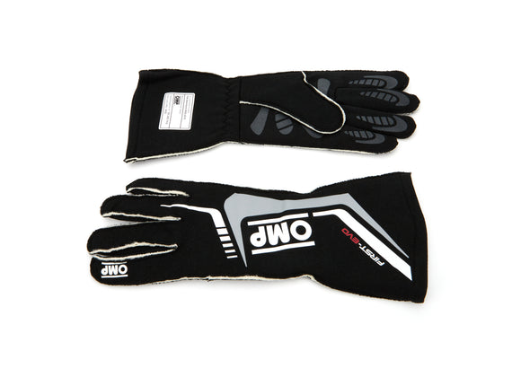 FIRST EVO GLOVES BLACK S IZE XL FIA 8856-2018