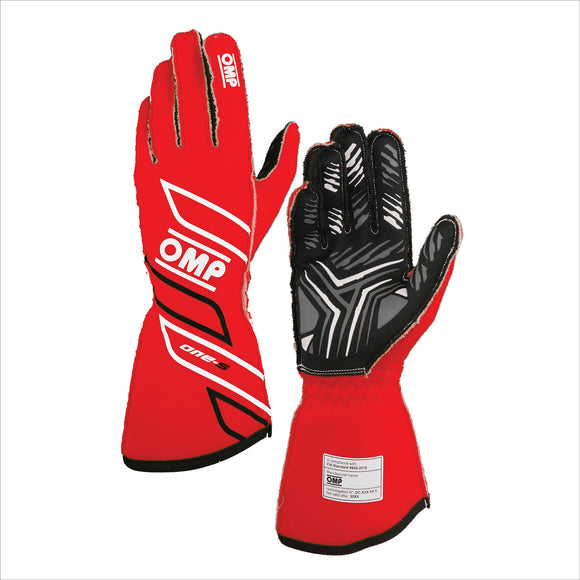 ONE-S GLOVES my2025 FIA 8856-2018 RED SZ. S