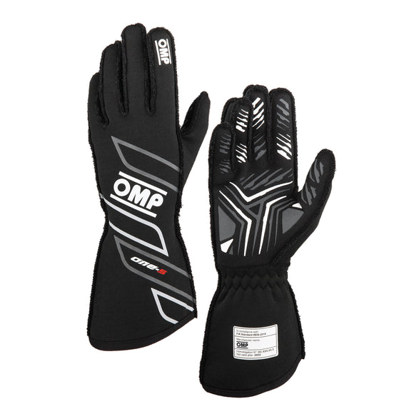 ONE-S GLOVES my2025 FIA 8856-2018 BLACK SZ. XL