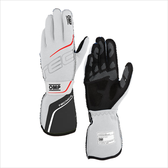 TECNICA GLOVES FIA 8856- 2018 WHITE / ANTHRACITE