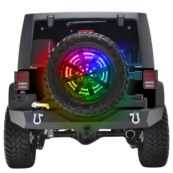 LED Light Spare Tire Wheel Ring Brake Light