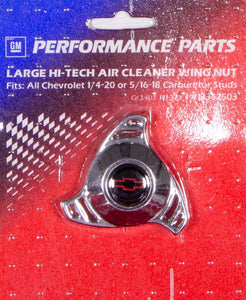 Air Cleaner Center Nut- Large Hi Tech Bowtie