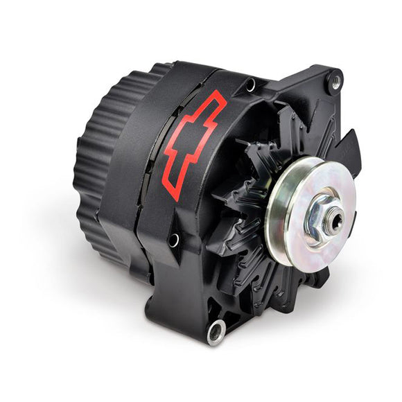 GM Alternator 100 Amp 1-Wire Black Crinkle