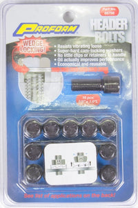 Wedge Locking Header Bolts 3/8in x 1in 16pcs.