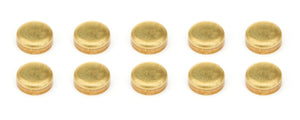 Expansion Plugs 10pk - Brass 1-3/8 Dia