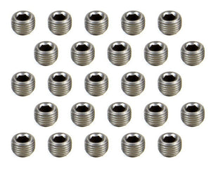 1/2in Pipe Plugs 25pk Hex Socket Style