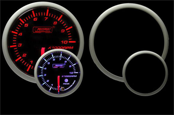 Gauge Premium Tachometer 0-10000 rpm 3-3/8in