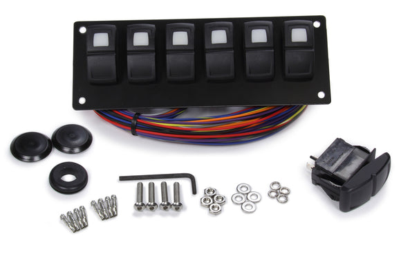 Track Rocker 6 Switch Pa nel Dash Mount