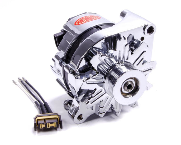 Chrome Ford 2G 85amp Alternator