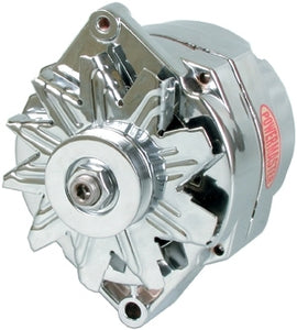 Chrome Delco 150amp Alternator 1 Wire