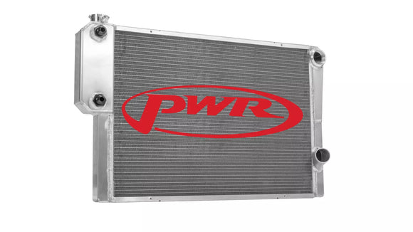 Radiator 19 x 30 Double Pass w/Exchanger Open