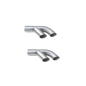 Exhaust Tip Splitters 2.5in to Dual 2.25in