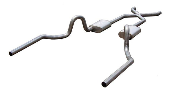 64-72 GM A-Body 2.5in Crossmember Back Exhaust