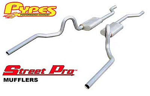 64-72 GM A-Body 2.5in Crossmember Back Exhaust