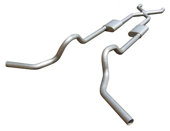 67-74 GM Crossmember Back Exhaust 2.5in