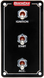 Ign. Panel Extreme Vert. 3 Switch Dual Ignition