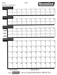 Time Organizer Sheets 50 Lap