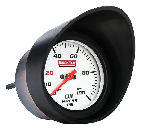 Gauge Visor Black 2-5/8in Gauges