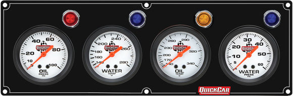 4 Gauge Panel OP/WT//OT/WP Black