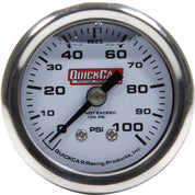 Pressure Gauge 0-100 PSI 1.5in Liquid Filled