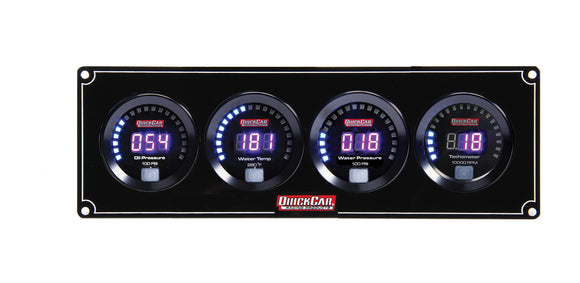 Digital 3-1 Gauge Panel OP/WT/WP w/Tach